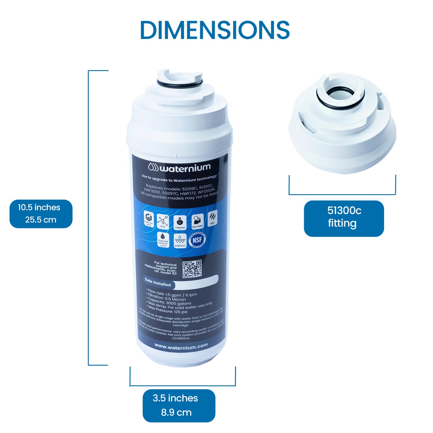Water Fountain Filter Cartridge for Elkay