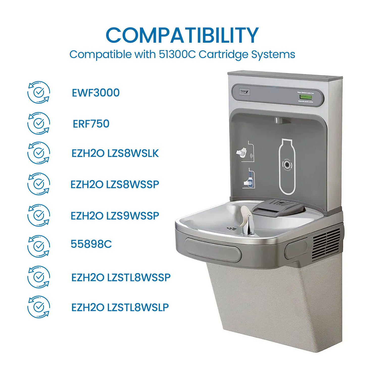 Water Fountain Filter Cartridge for Elkay